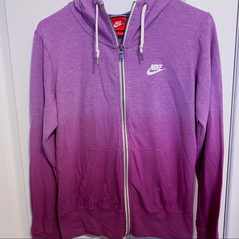 Nike Purple Vintage Hoodie Jacket